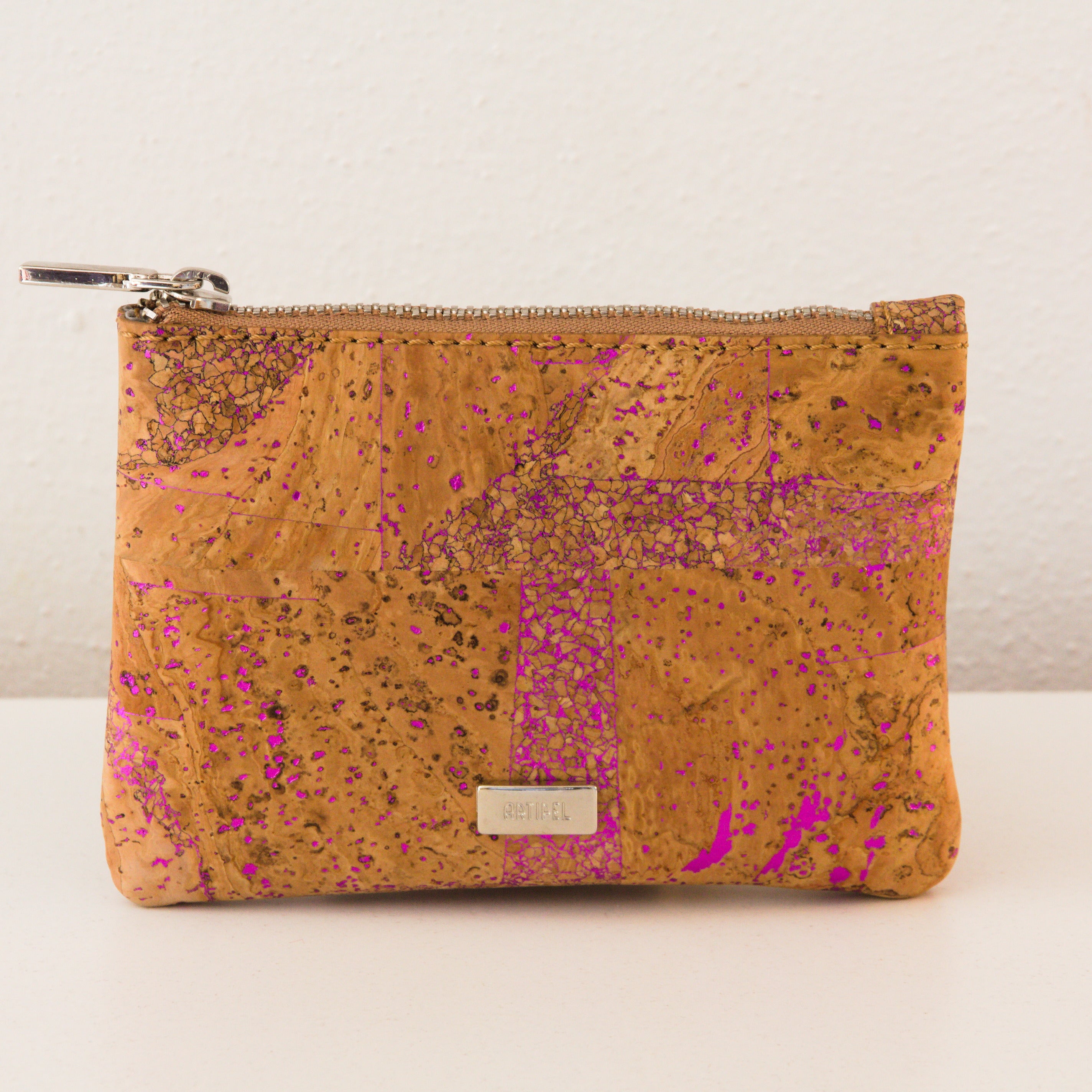 TOP gift idea * cork mini coin purse * various designs * vegan * high-quality zipper * key case * handmade * Artipel brand