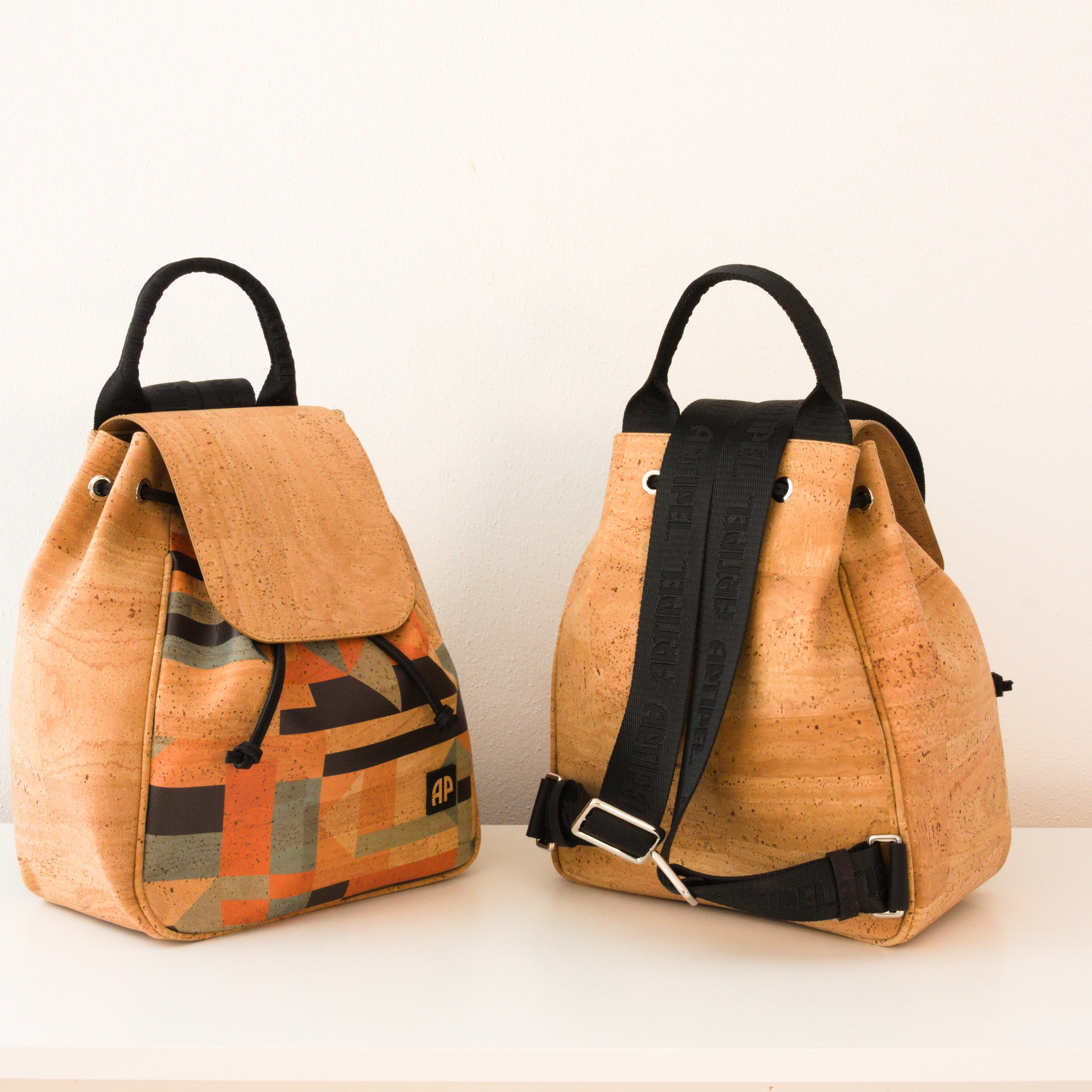 Kork Rucksack * in 2 Designs * Rucksack für Frauen * Backpack aus Kork * handmade in Portugal