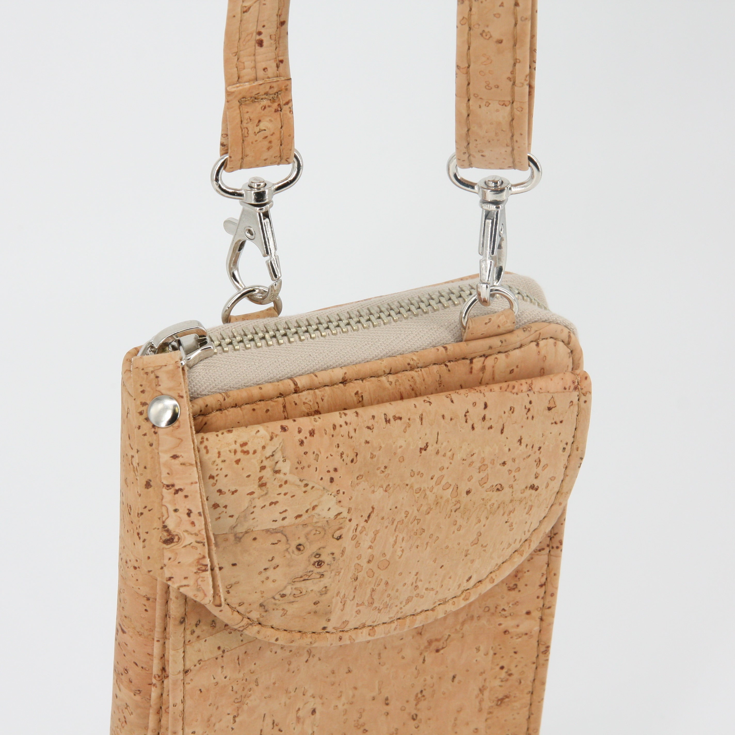 Cork mobile phone bag * different colors * vegan * crossbody mobile phone bag * handmade in Portugal