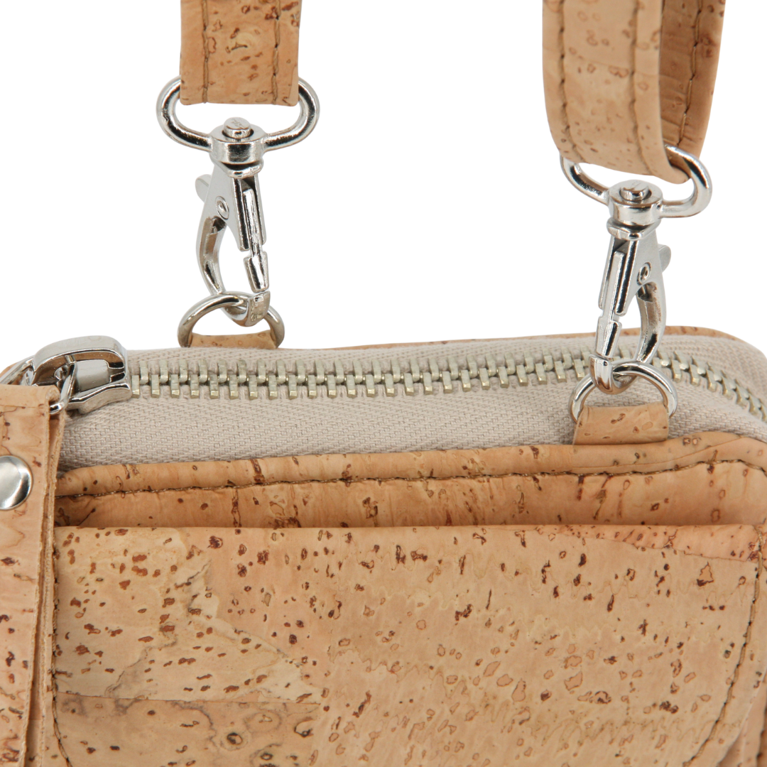 Cork mobile phone bag * different colors * vegan * crossbody mobile phone bag * handmade in Portugal