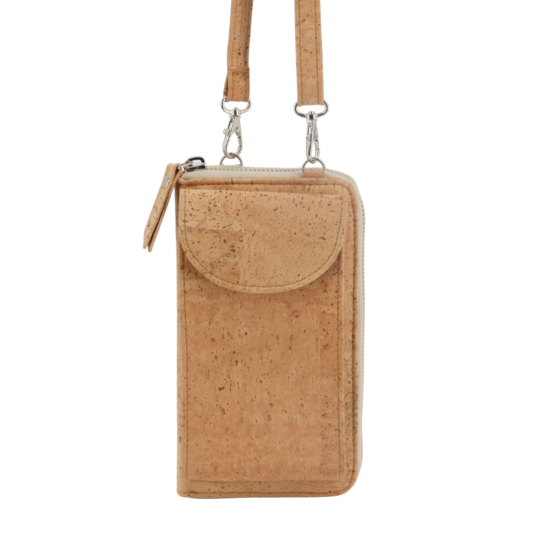 Cork mobile phone bag * different colors * vegan * crossbody mobile phone bag * handmade in Portugal