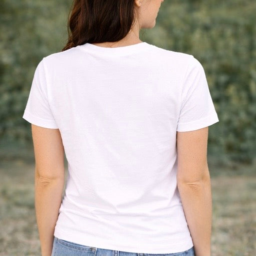 Damen T-Shirt * Print Vorderseite * Affe und Teddybär * weiß * T-Shirt * regarts.de * 100% Baumwolle