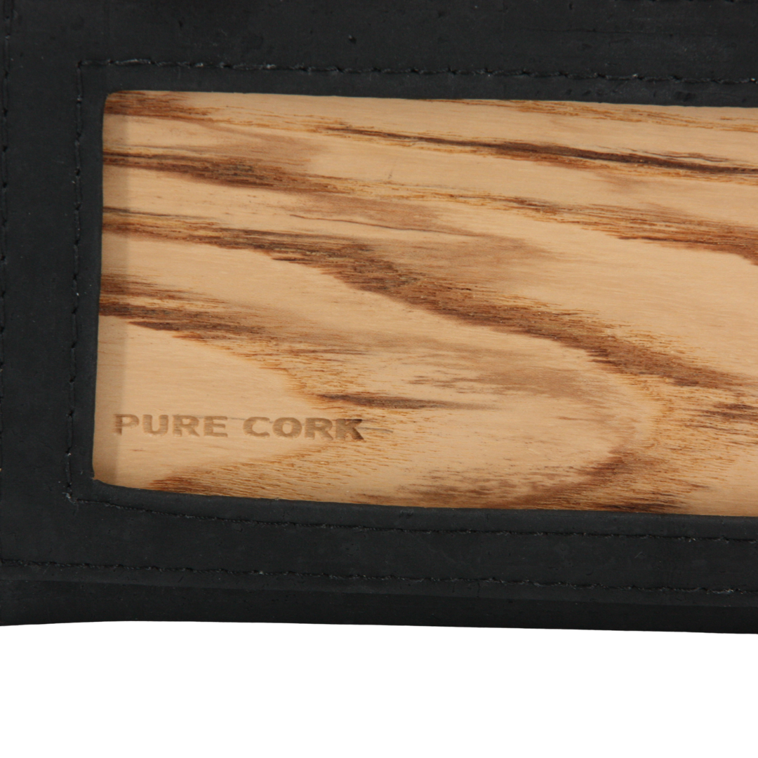 Holz Kork Geldbörse * Bellina * Kork und Eschenholz * weltweit einzigartig * Holzpaneel austauschbar * high-end Qualität * Portemonnaie für Frauen * handmade in Südtirol