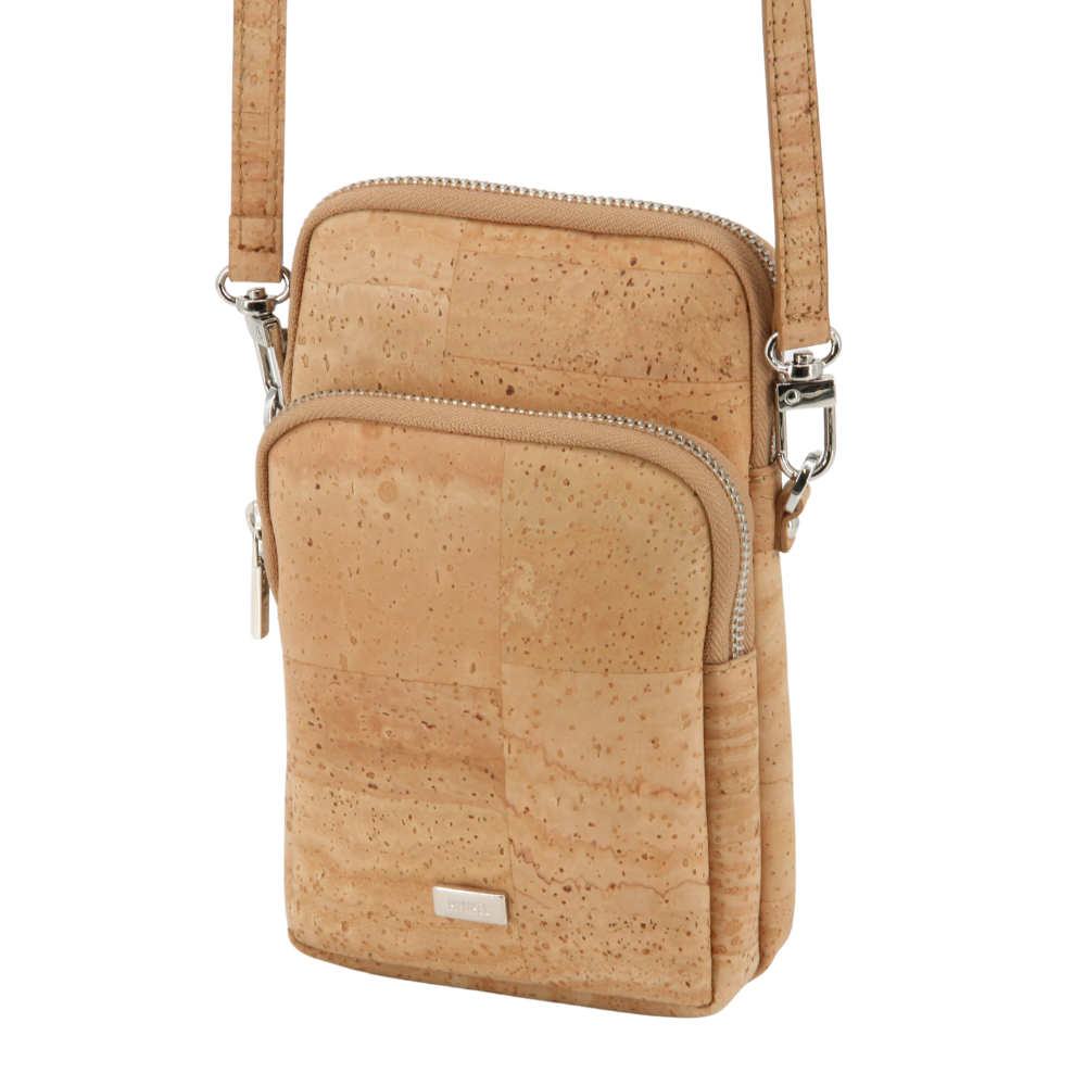 Cork mobile phone bag * different colors * vegan * crossbody mobile phone bag * handmade in Portugal