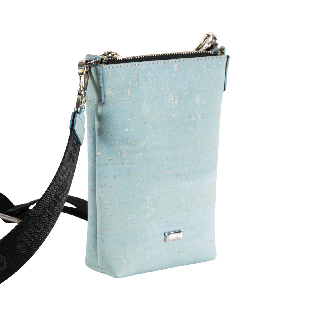 Cork mobile phone bag * 2 different designs * vegan * crossbody mobile phone bag * handmade in Portugal
