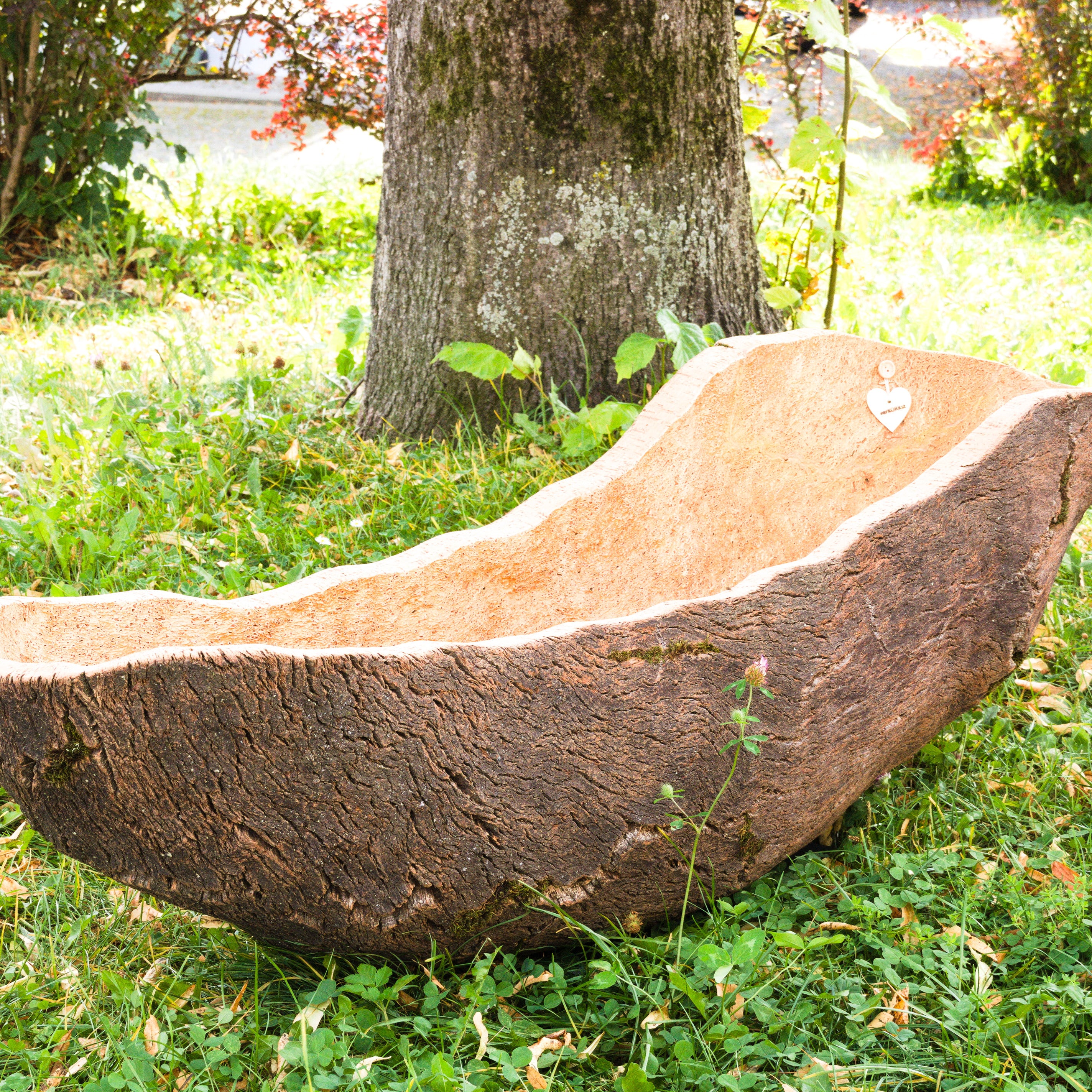 verKORKst premium fruit bowl made of cork bark * bread basket fruit basket decorative kitchen * rustic decoration * high-quality cork bowl