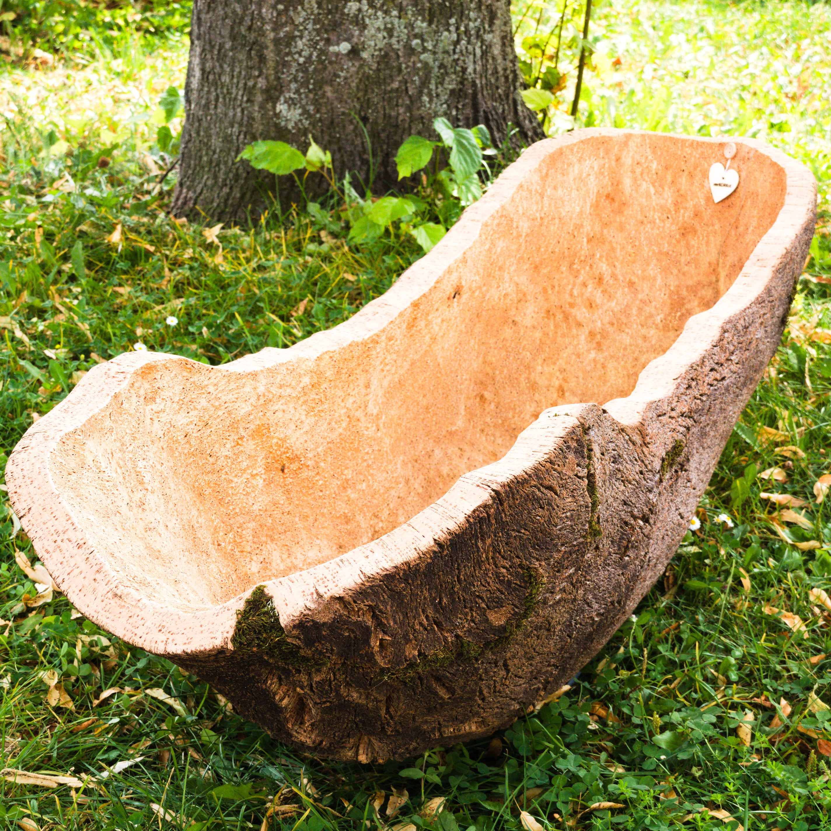 verKORKst premium fruit bowl made of cork bark * bread basket fruit basket decorative kitchen * rustic decoration * high-quality cork bowl