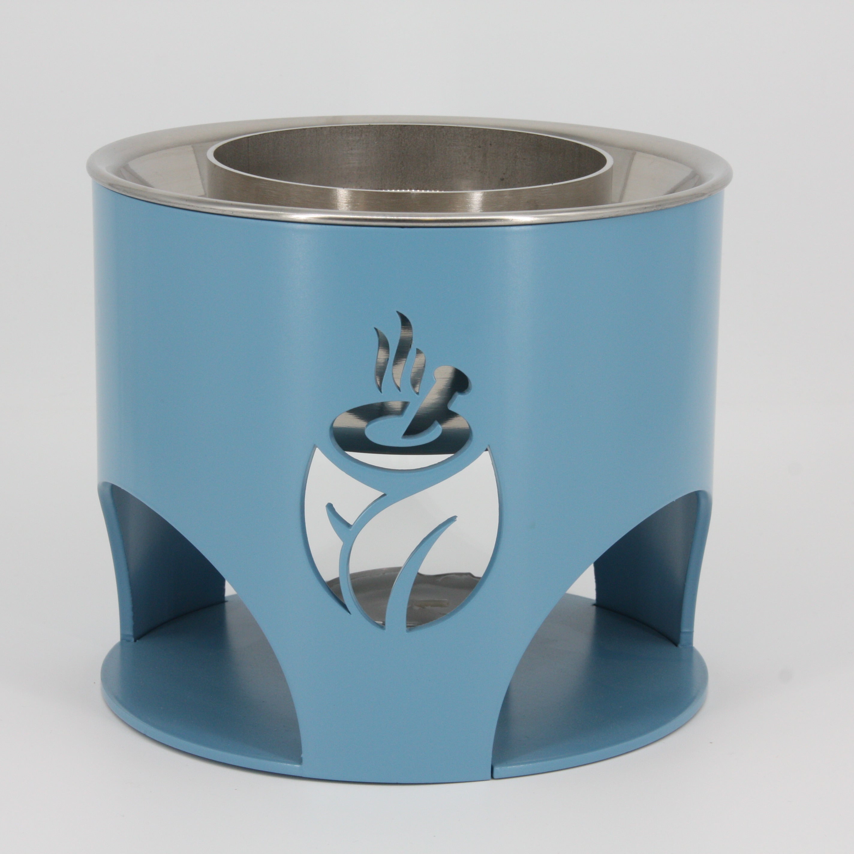 verKORKst Premium Kräuterdampfofen FLAME * blau * natürlicher Duft ohne Strom * Aromatisierung, Befeuchtung und Desinfektion der Luft * made in Germany