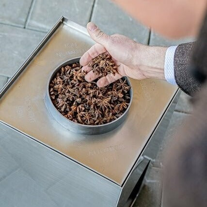 Premium Kräuterdampfofen PULSE * anthrazit * natürlicher Duft mit Strom * perfekt für Gewerbe und große Räume * Aromatisierung, Befeuchtung und Desinfektion der Luft * made in Germany