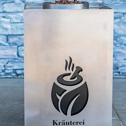 Premium Kräuterdampfofen PULSE * anthrazit * natürlicher Duft mit Strom * perfekt für Gewerbe und große Räume * Aromatisierung, Befeuchtung und Desinfektion der Luft * made in Germany