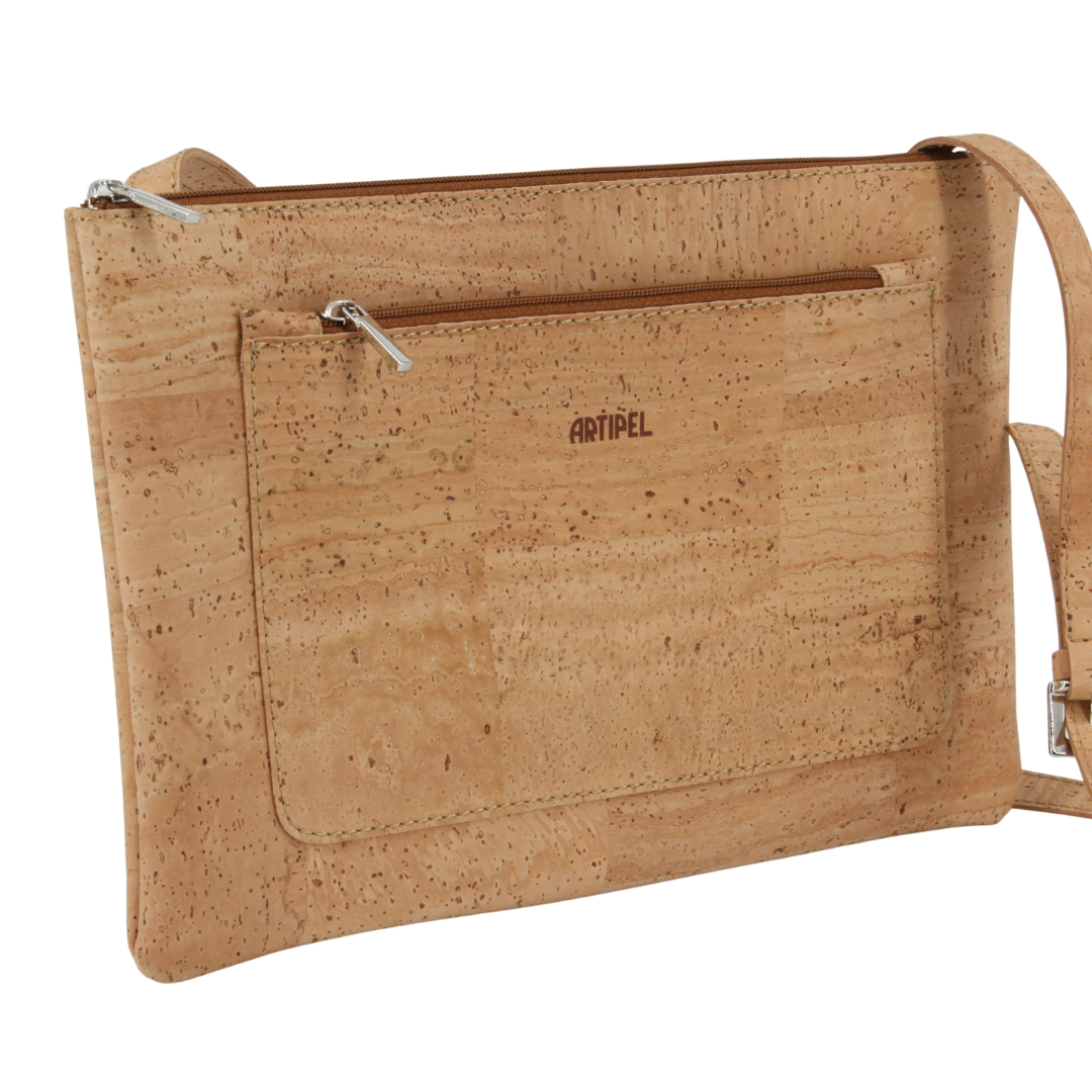 Cork handbag * in 2 sizes and 2 designs * vegan * shoulder bag for women * crossbody * shopper * handmade in Portugal