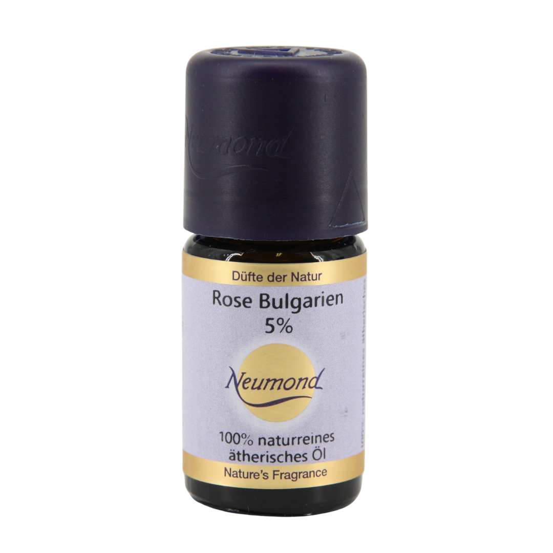 Ätherisches Öl von Neumond "Rose Bulgarien Destillat 5% in Bio-Weingeist" * € 26,45 inkl. Versand * 100% naturrein