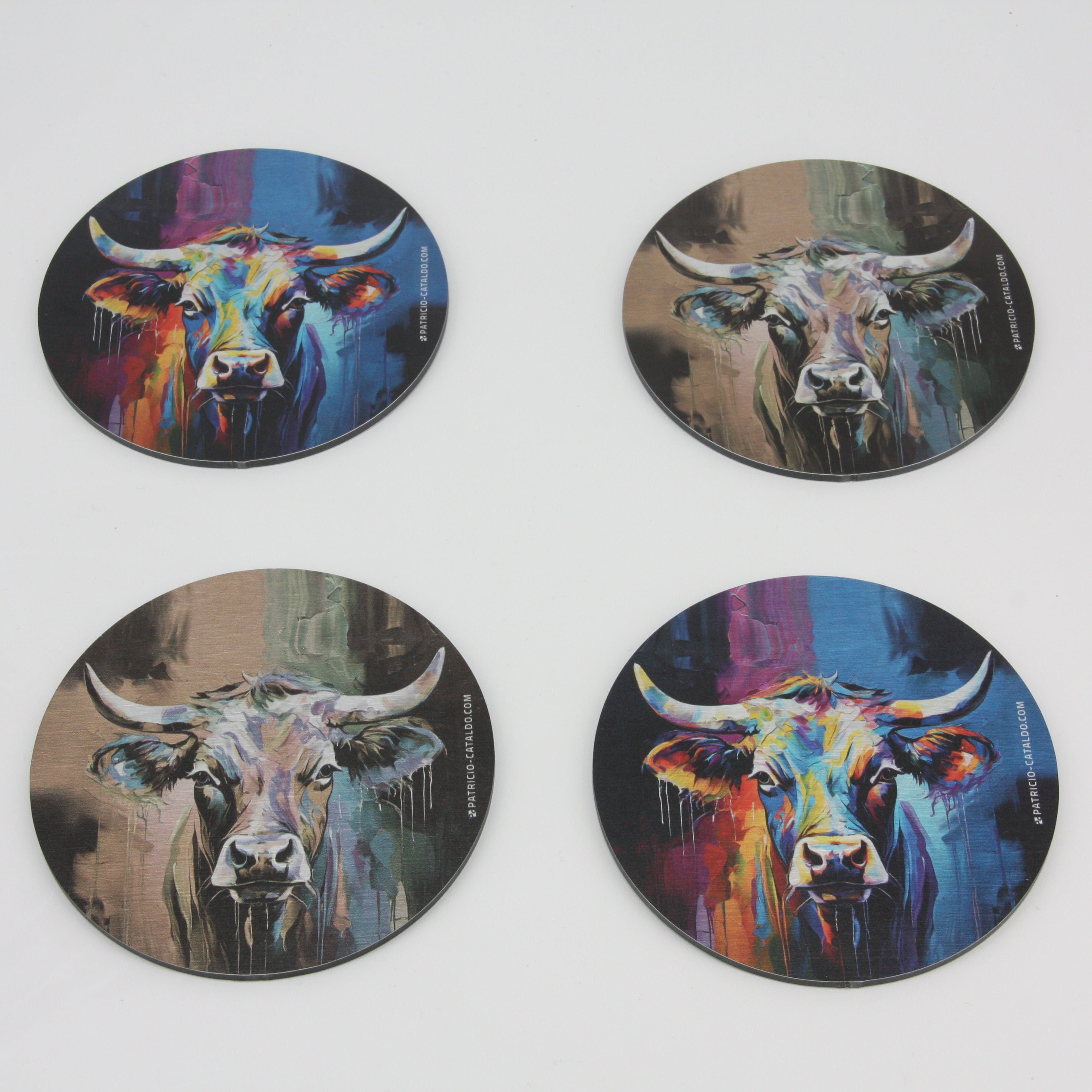 VERKORKst premium champagne bar stool made of cork and metal * Muselet design * Vintage side table * vegan * Made in Portugal