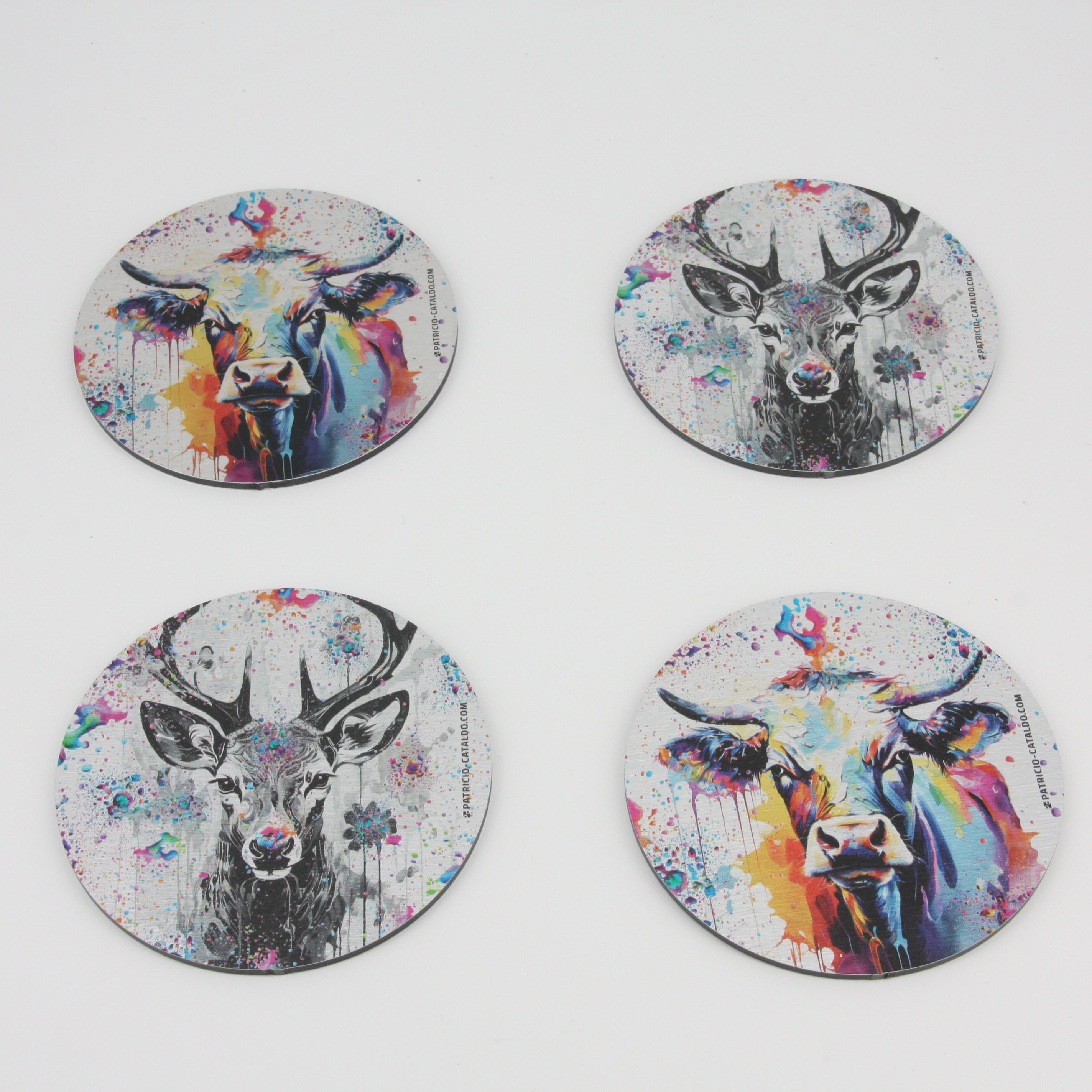 VERKORKst premium champagne bar stool made of cork and metal * Muselet design * Vintage side table * vegan * Made in Portugal