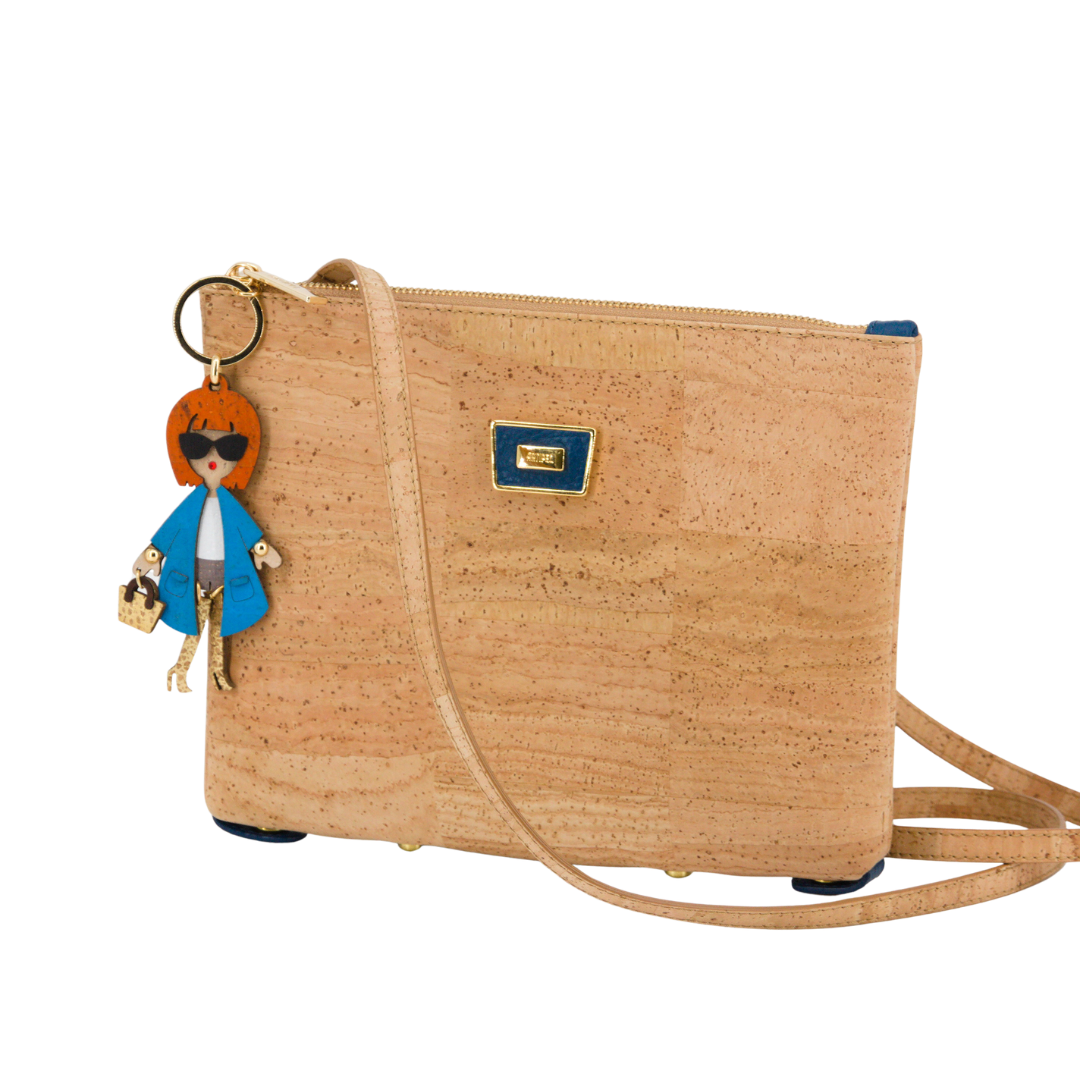 Kork Handtasche 2in1 * 1 Tasche - 2 Formen und Größen * high-end Qualität * verschiedene Designs * Vegan * Umhängetasche für Frauen * Crossbody * Shopper * handmade in Portugal