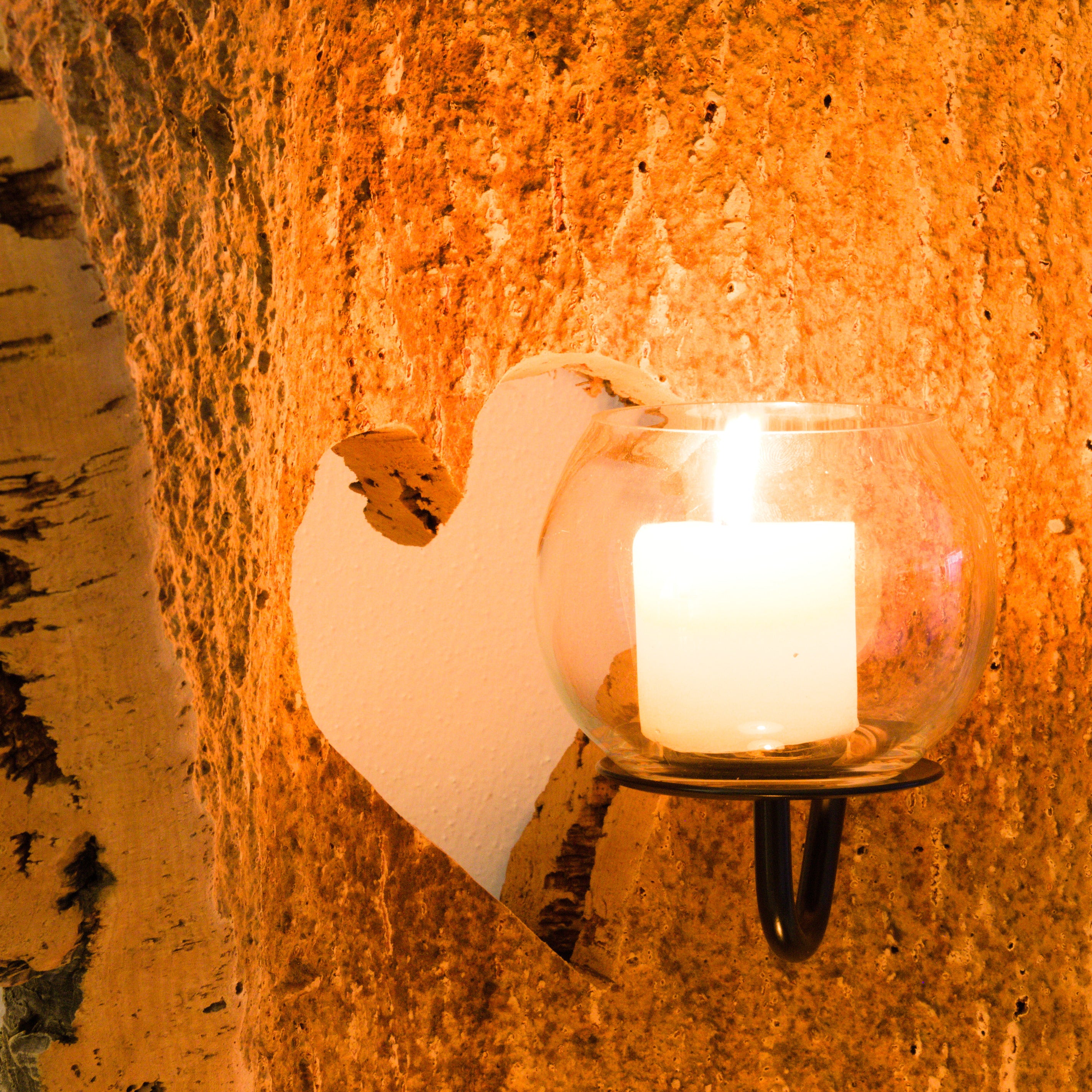verKORKst lanterna premium in sughero * portacandela portacandele * decorazione rustica * decorazione di alta qualità cucina soggiorno terrazza