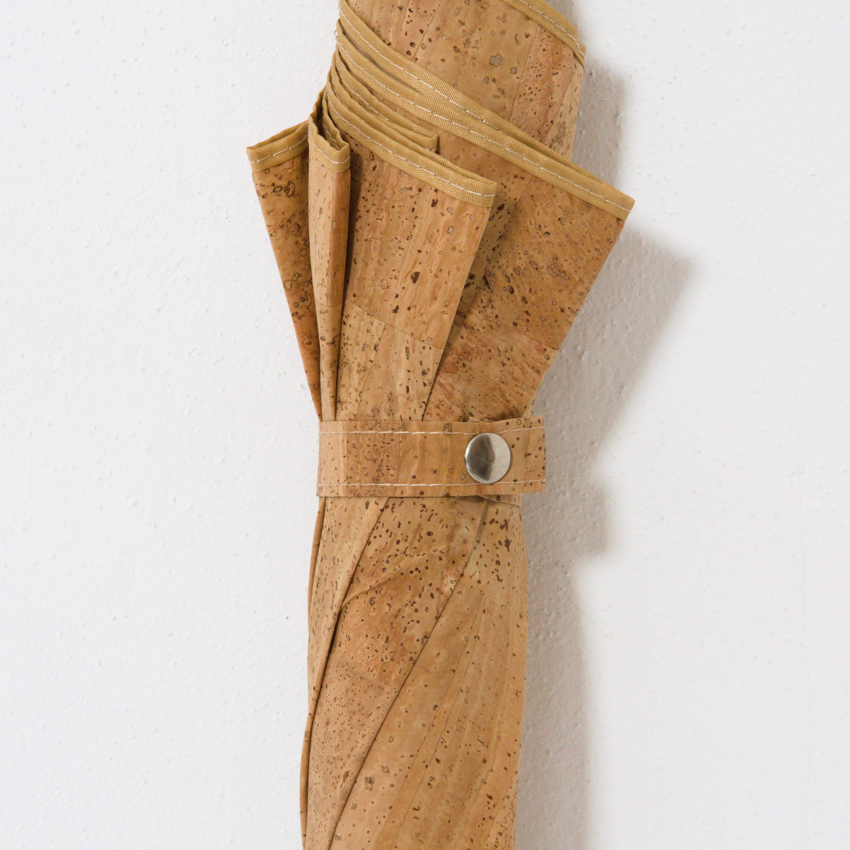 Ombrello in sughero * vegano * ombrello per uomo e donna * manico in legno * prodotto in Portogallo