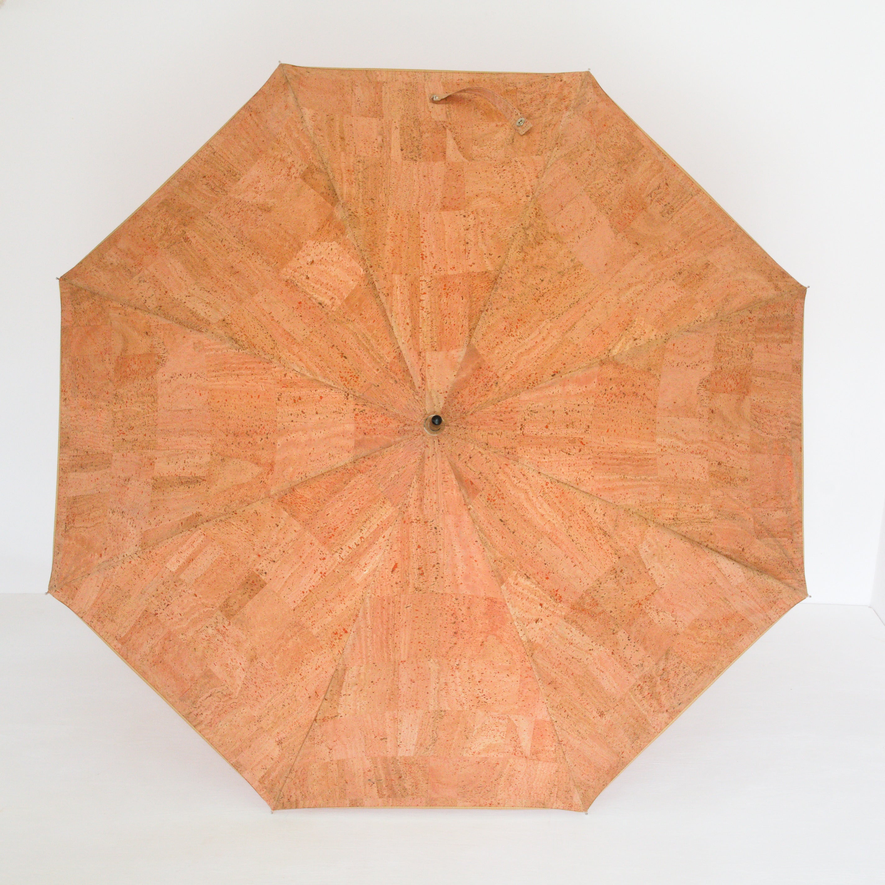 Kork Regenschirm * vegan * Regenschirm für Damen und Herren * Holzgriff * hergestellt in Portugal
